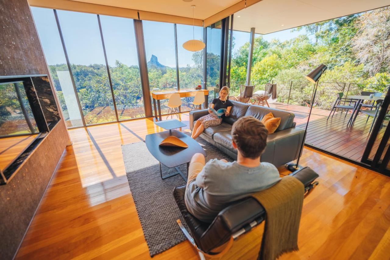 Glass On Glasshouse Glass House Mountains Dış mekan fotoğraf